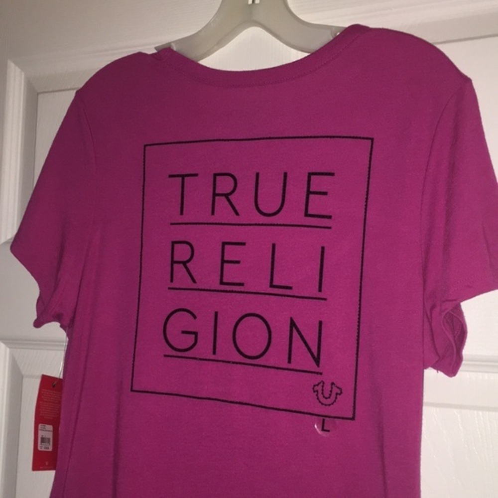 True Religion, women’s shirt, size L - Picture 5 of 6